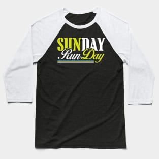 Sunday Runday - Marathon Baseball T-Shirt